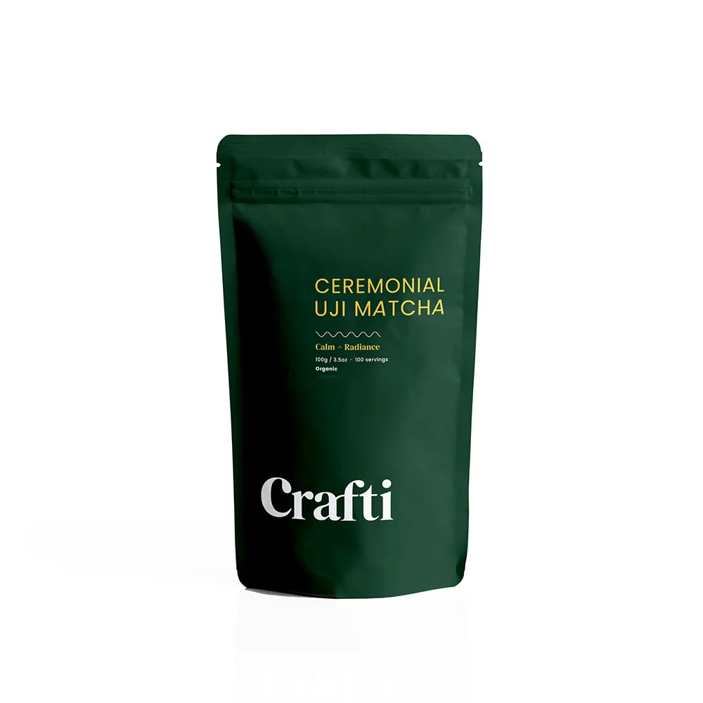 CRAFTI Ceremonial Uji Matcha Powder (100g)